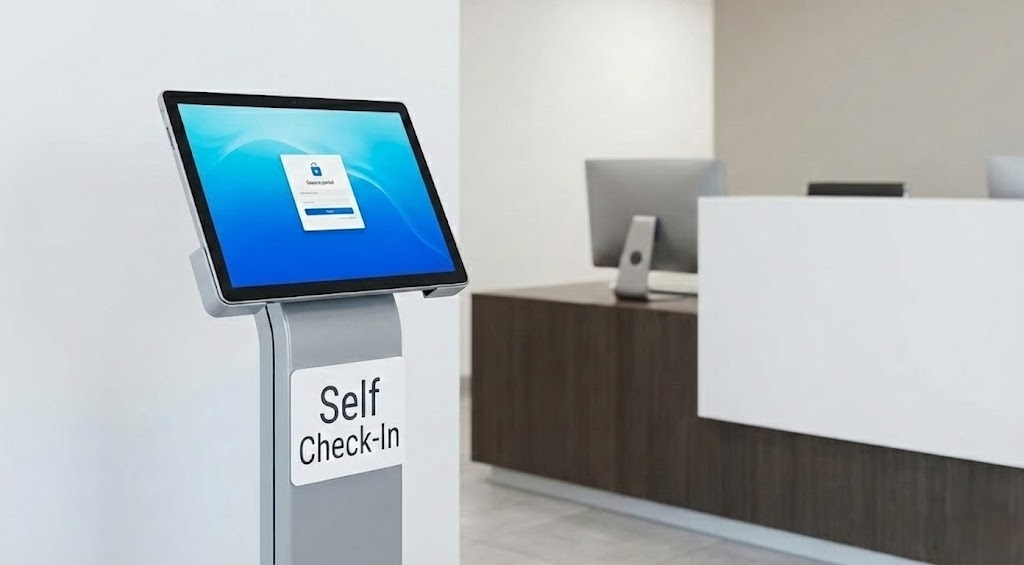 Kiosk mode for medical practices